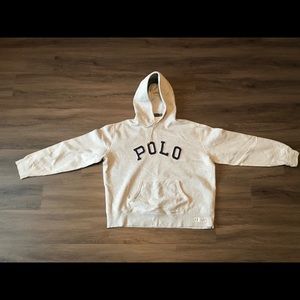 Polo spellout hoodie XXL